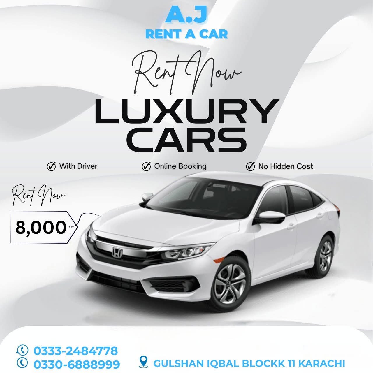 Civic available for rent image