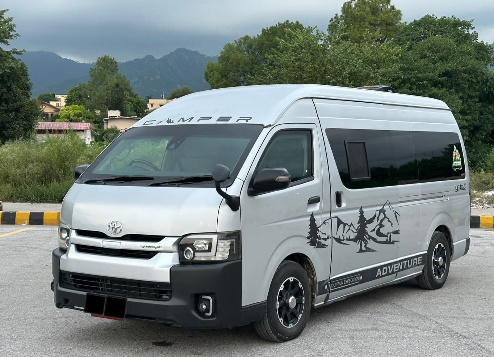 Bulletproof Grand Cabin (Hiace) Rental Islamabad | Unique Car Rental image